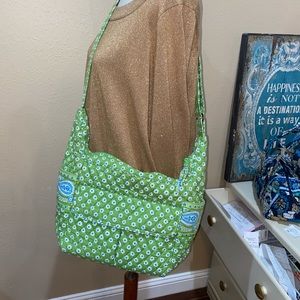 🍏Vera Bradley Cargo Sling Large Crossbody Handbag Apple
